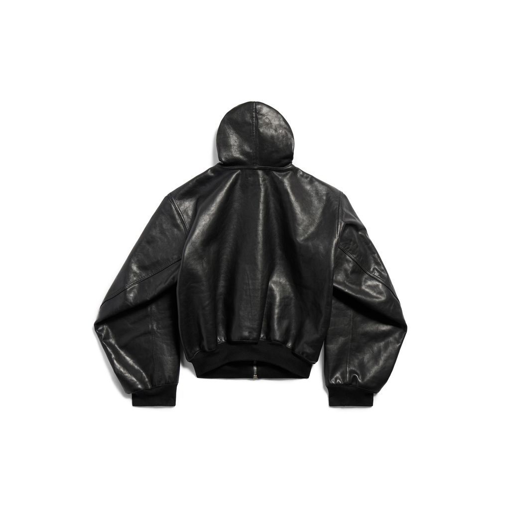 Lined Zip-Up Hoodie Large Fit