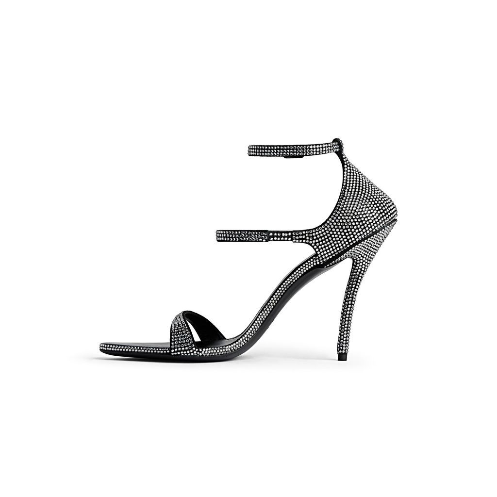 Honey 110mm Sandal With Rhinestones