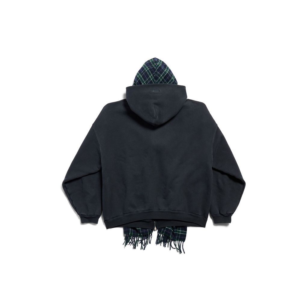 Unity Sports Icon Scarf Zip-Up Hoodie Oversized