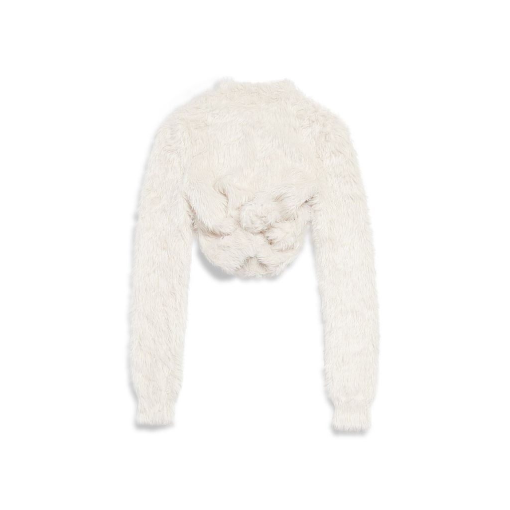 Knotted Shrunk Sweater