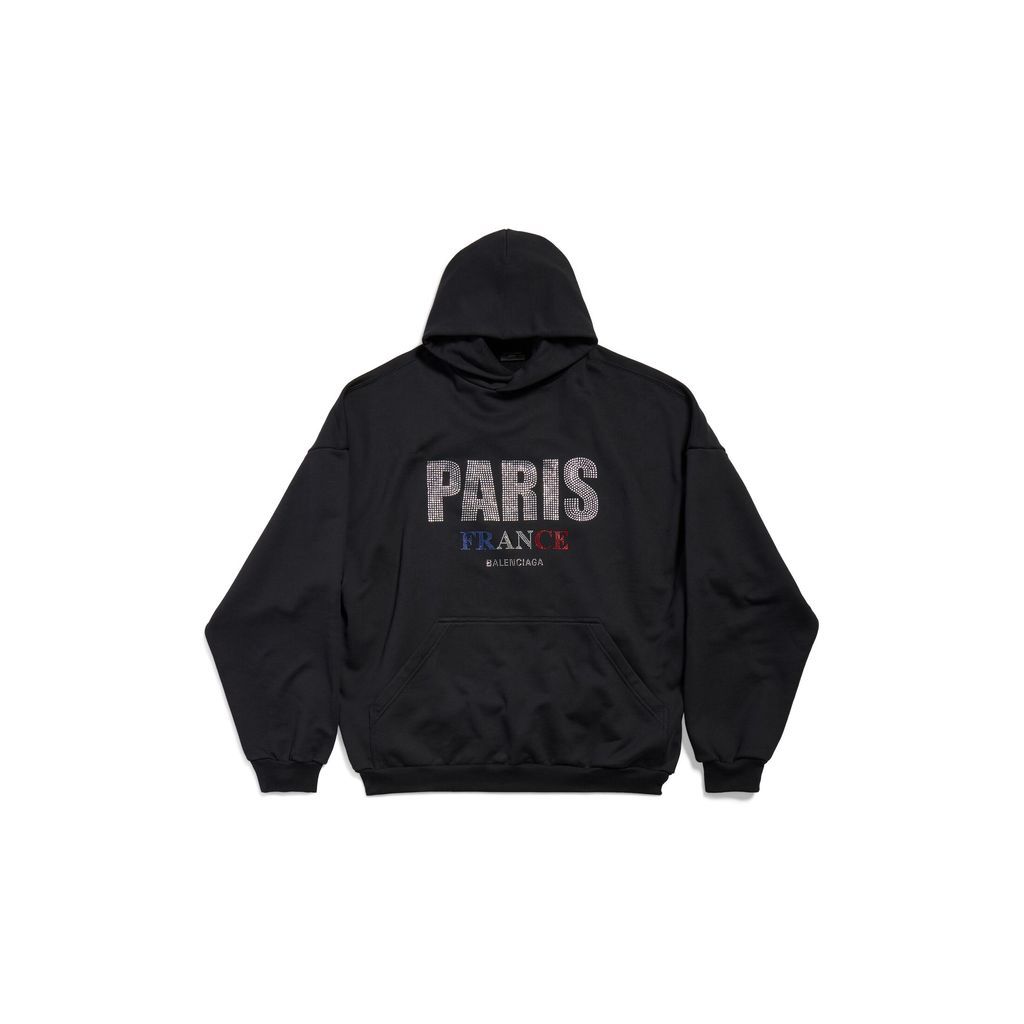 Paris Strass Hoodie Large Fit