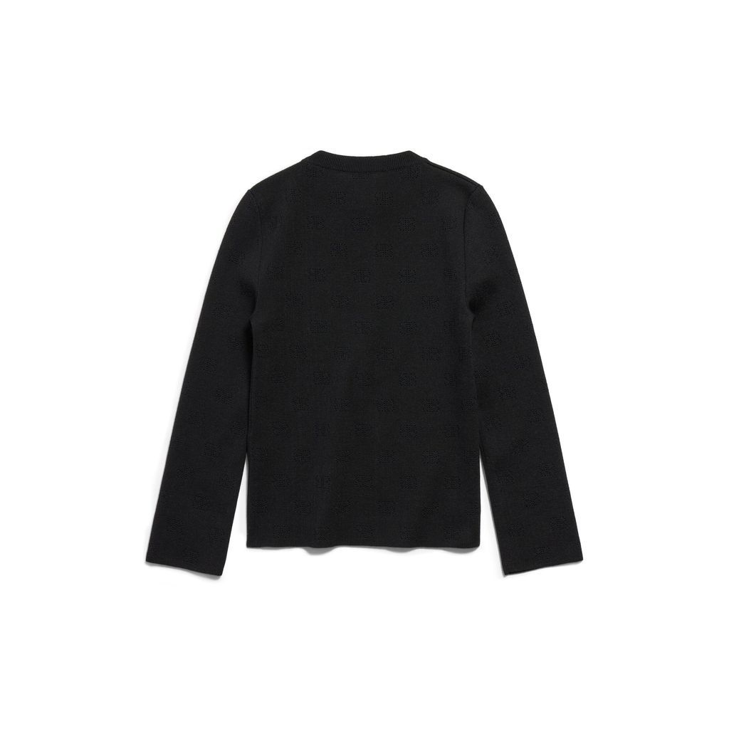 BB Allover Cropped Sweater