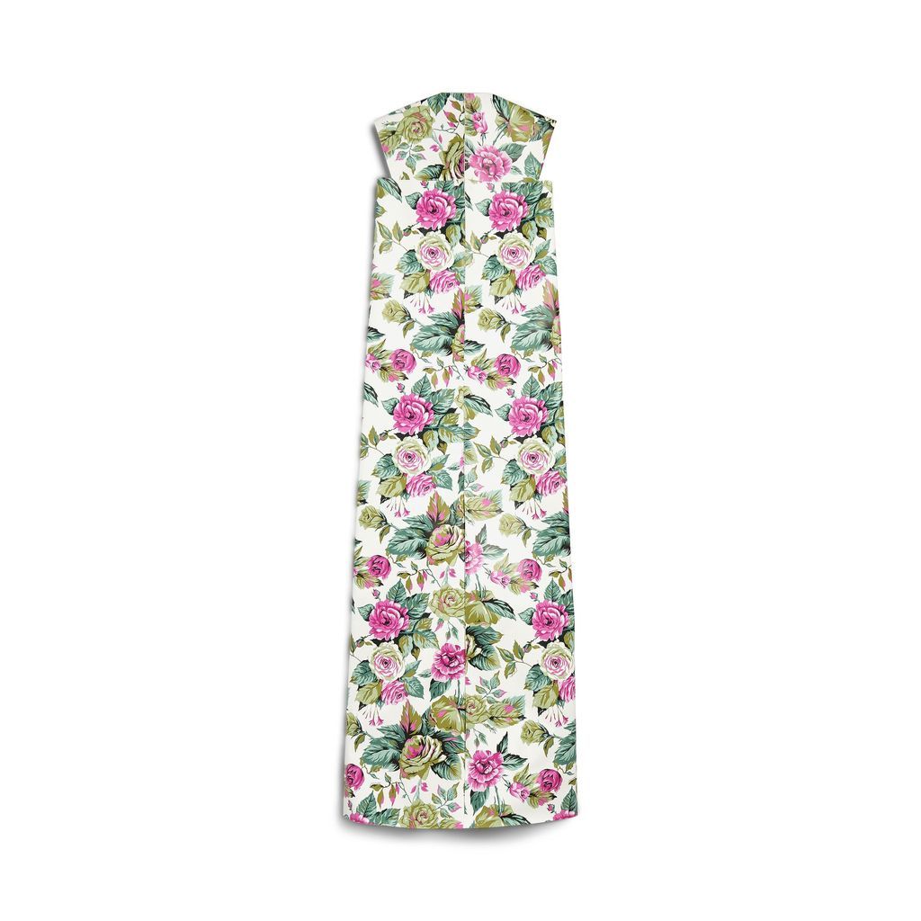 Tablecloth Floral Sleeveless Dress