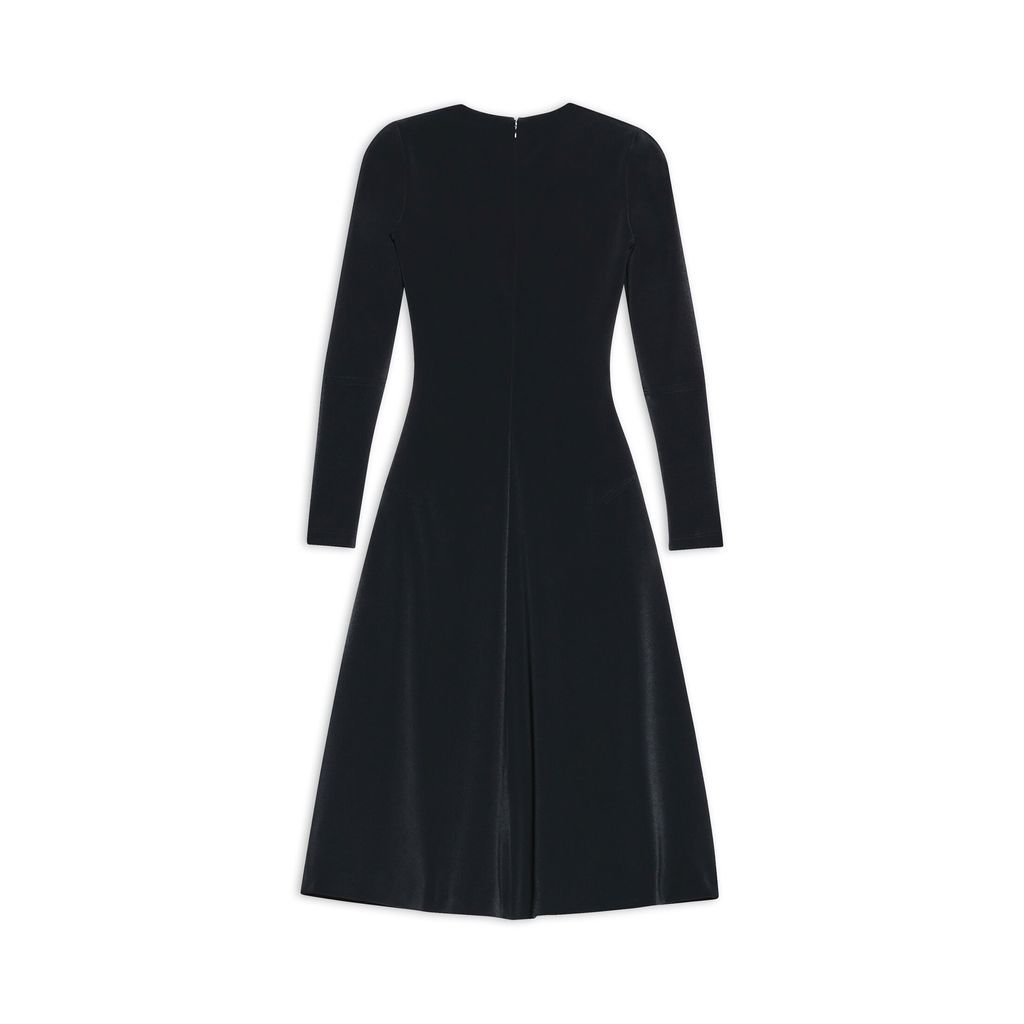 A-Line Crewneck Dress