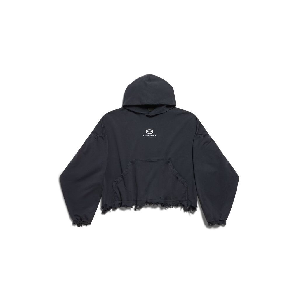 Unity Sports Icon Cropped Hoodie Oversized