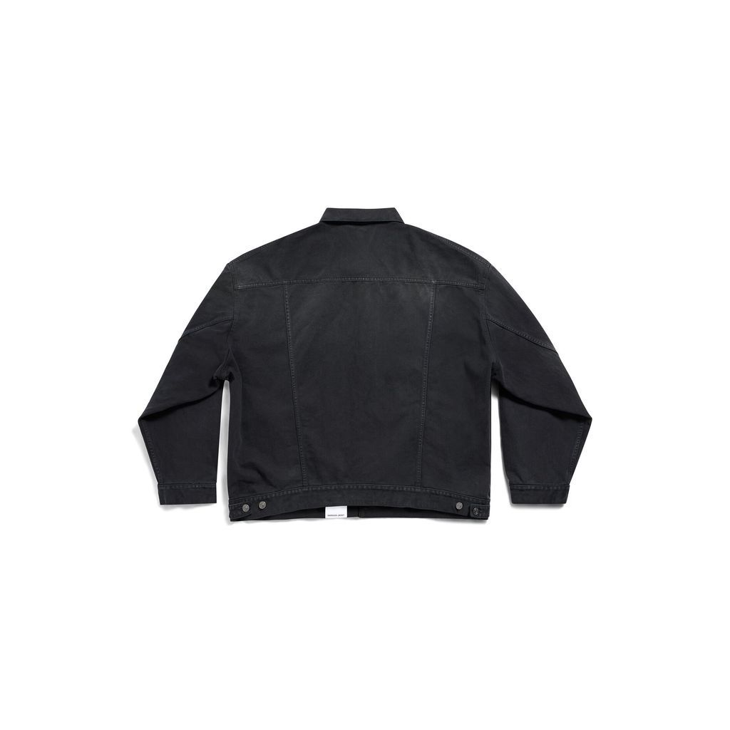 Denim Size Sticker Jacket