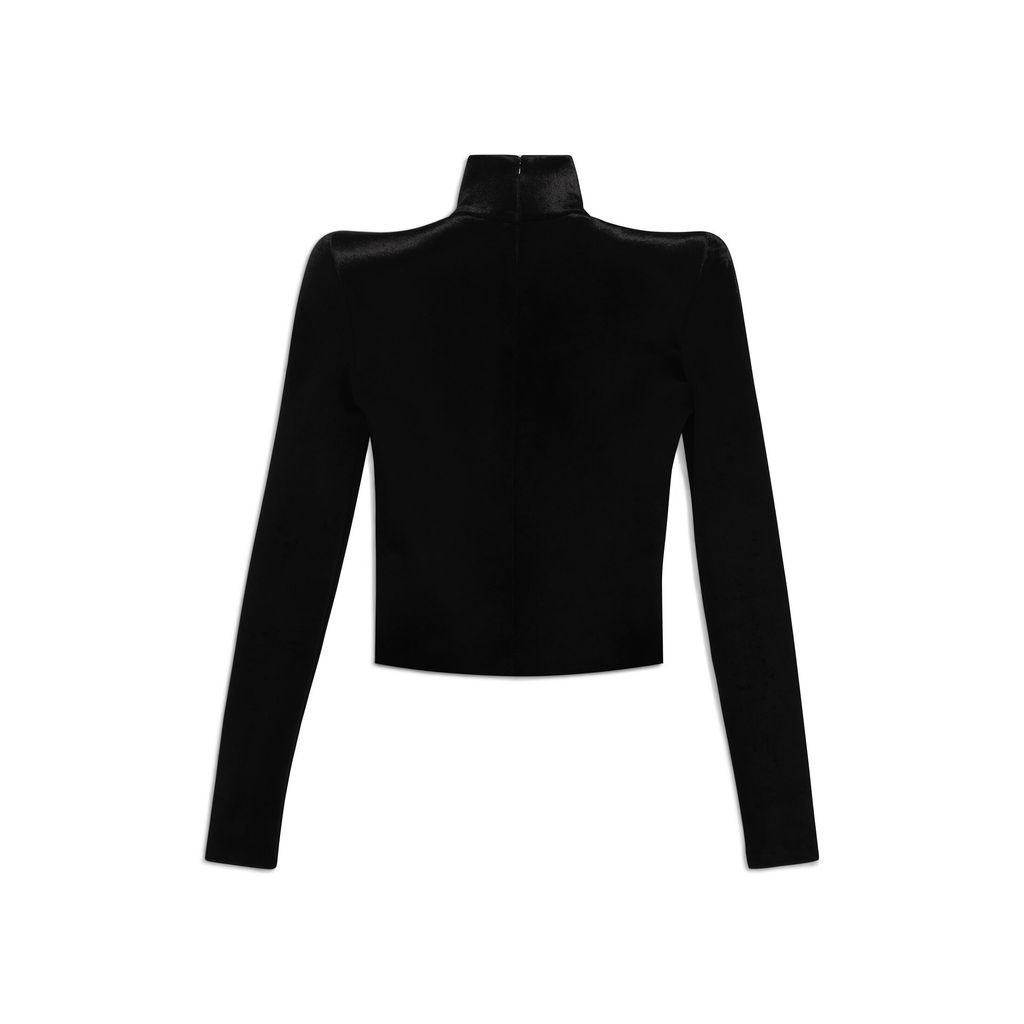 Round Shoulder Turtleneck