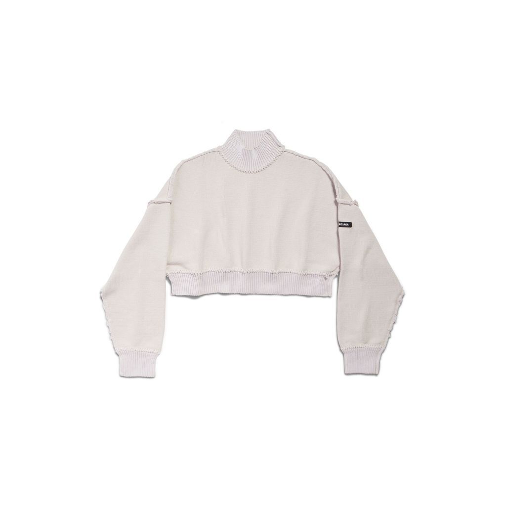Large Cropped Sweater