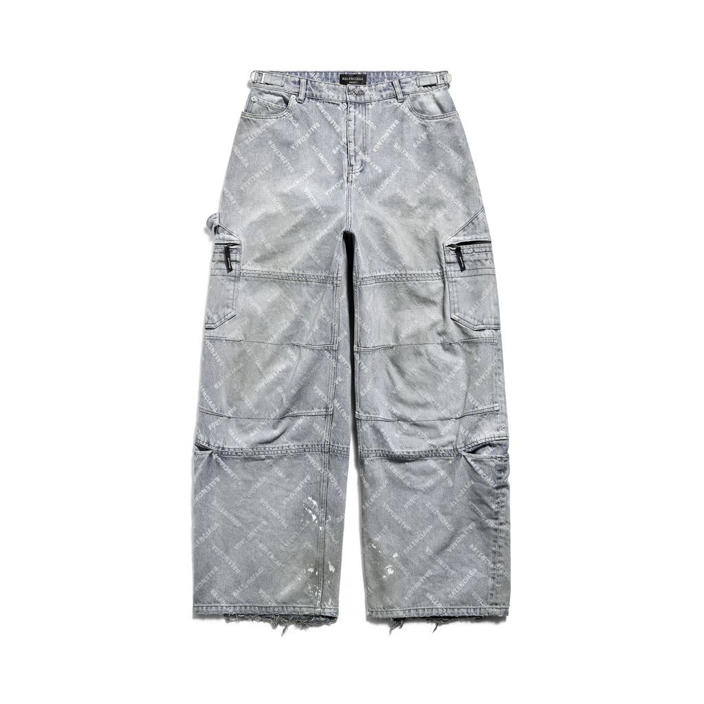 Bal Diagonal Allover Cargo Pants
