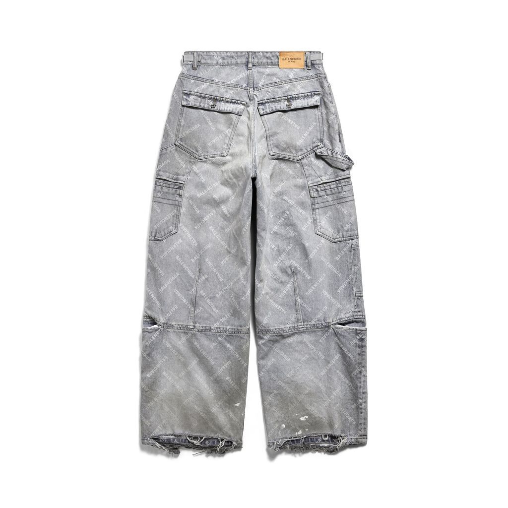 Bal Diagonal Allover Cargo Pants