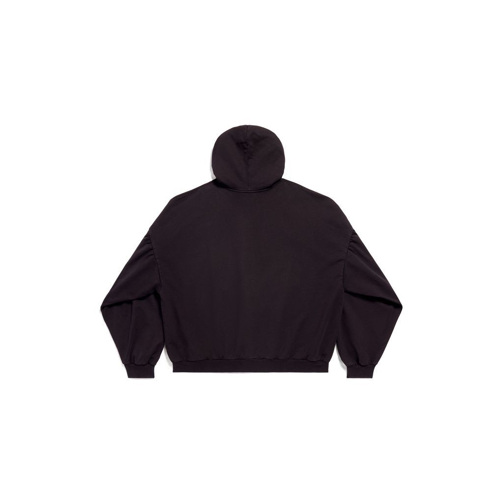Sample Sticker Round Hoodie Oversized