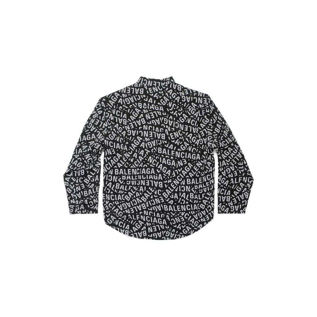 Logo Strips Minimal Shirt Large Fit