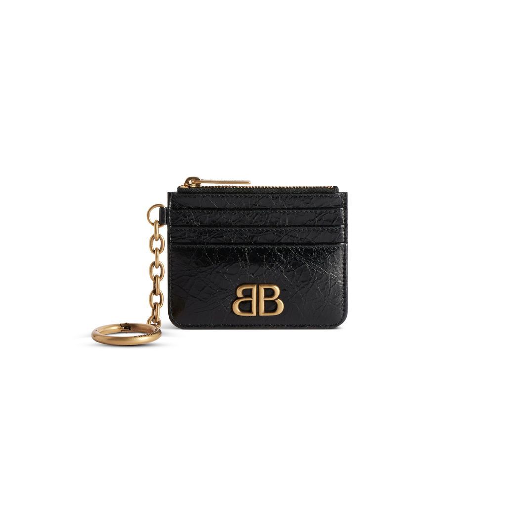 Monaco Card Holder With Keychain