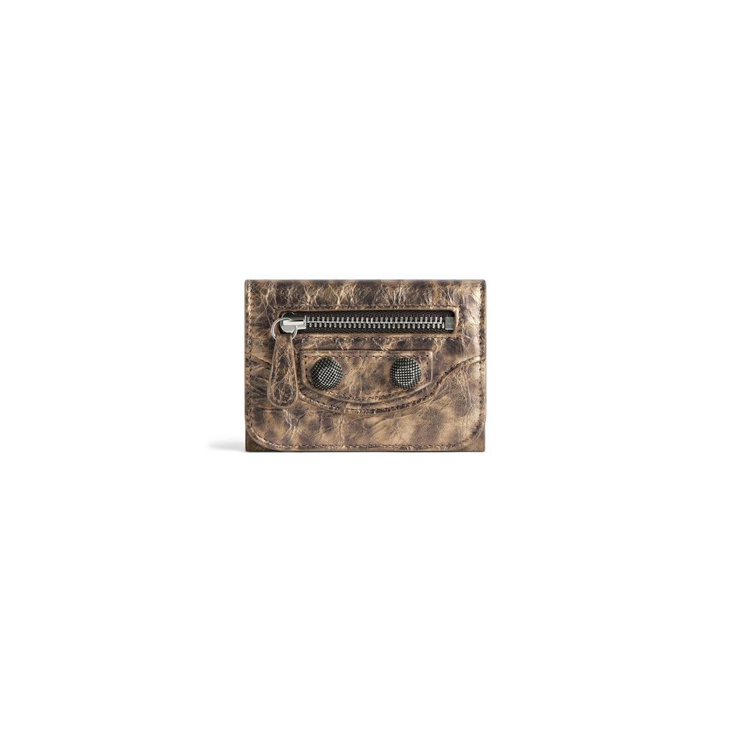 Le Cagole Mini Wallet With Leopard Print
