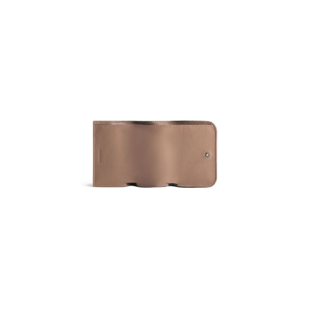 Le Cagole Mini Wallet With Leopard Print
