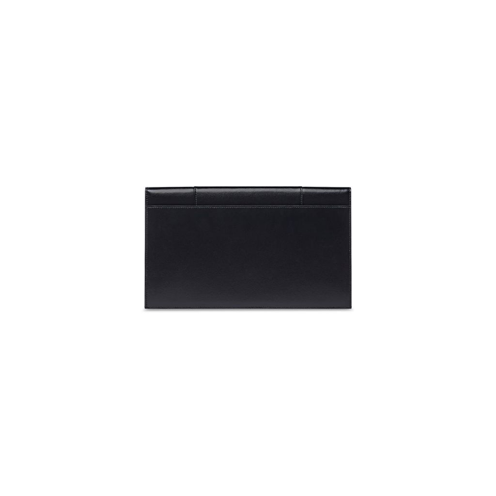 Hourglass Flat Pouch With Flap