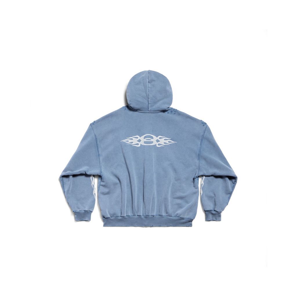 Burning Unity Zip-Up Hoodie Medium Fit