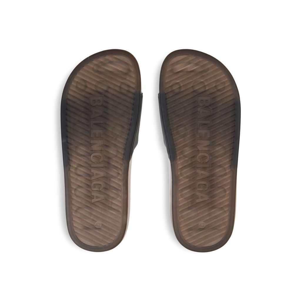 Pool Transparent Slide Sandal