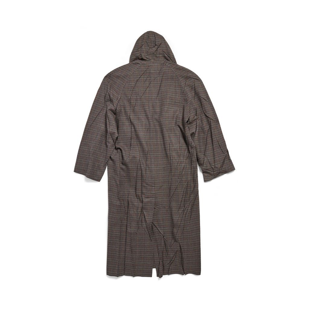 Raglan Hooded Coat