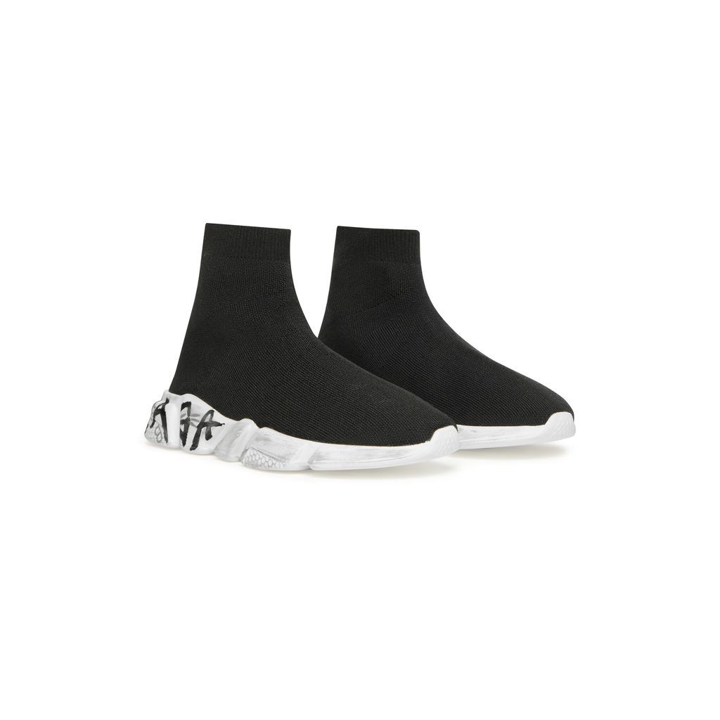 Kids - Speed Graffiti Recycled Knit Sneaker