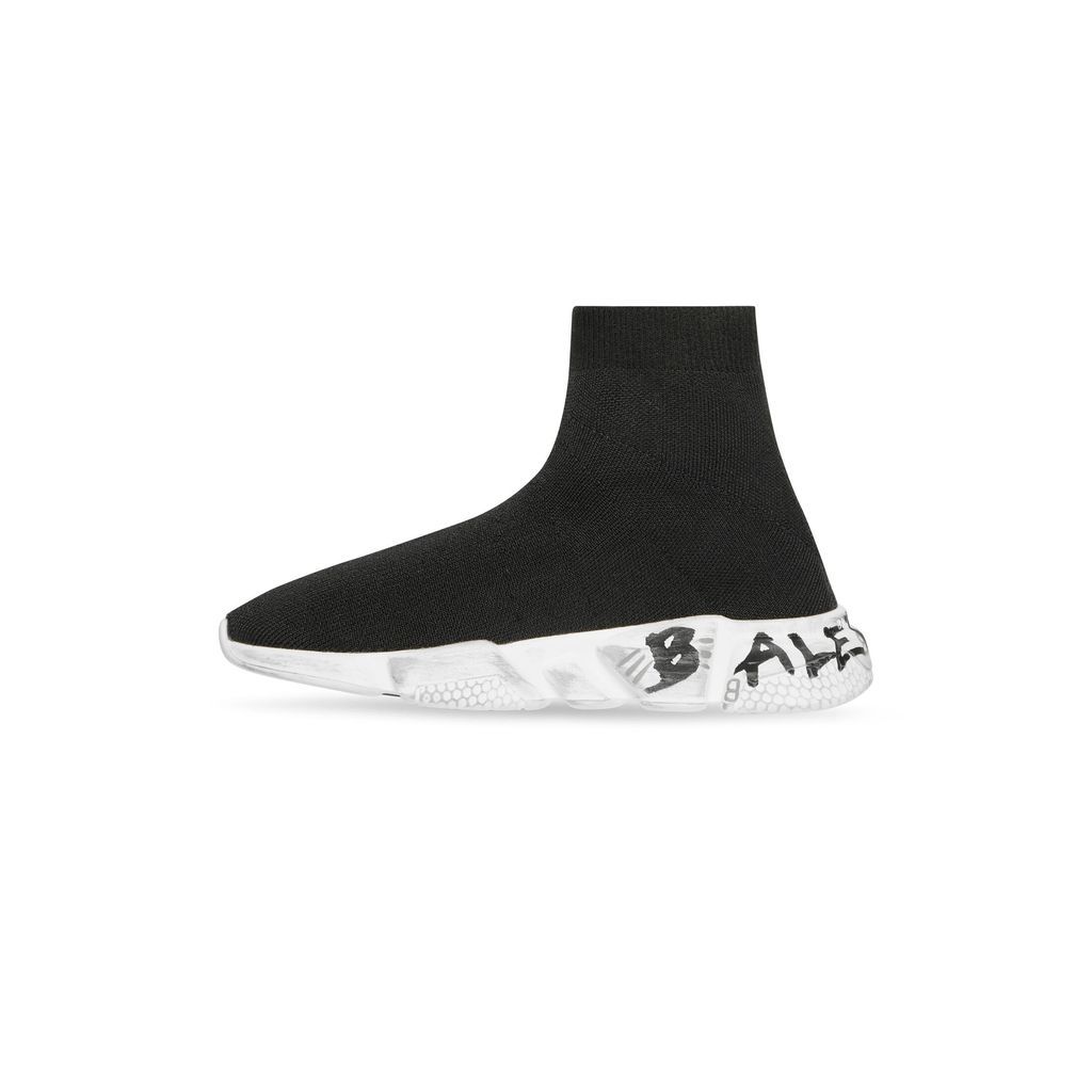 Kids - Speed Graffiti Recycled Knit Sneaker