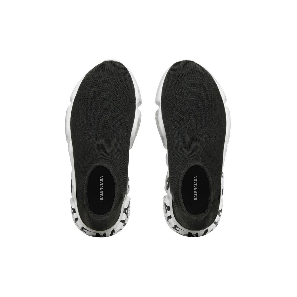 Kids - Speed Graffiti Recycled Knit Sneaker