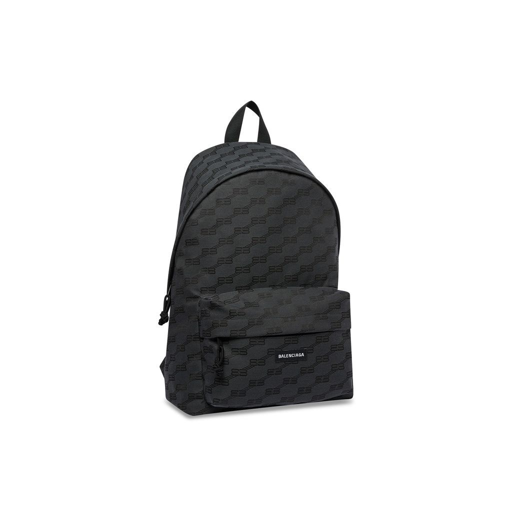 Signature Medium Backpack BB Monogram Jacquard Canvas