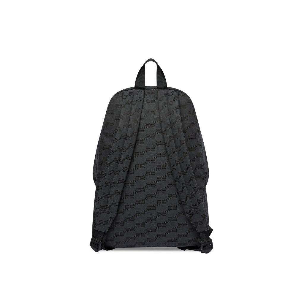 Signature Medium Backpack BB Monogram Jacquard Canvas