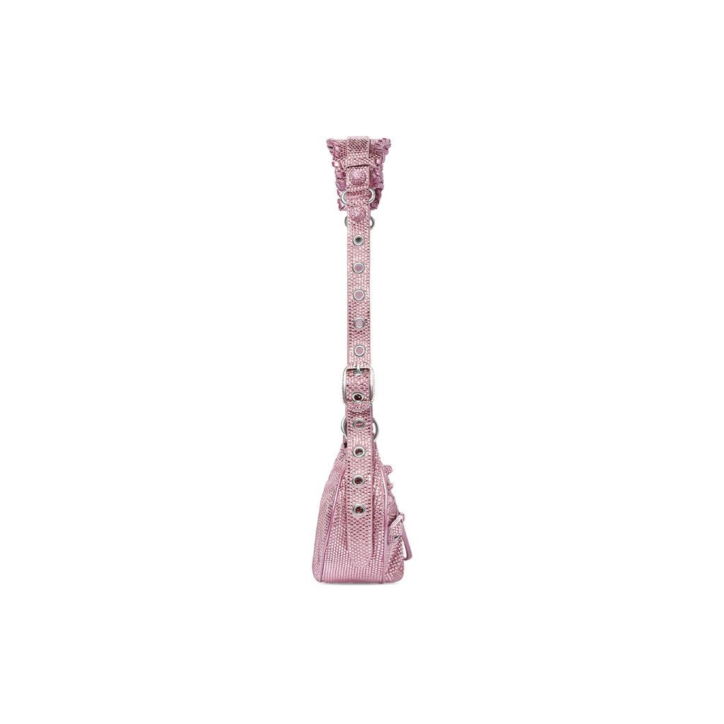 Le Cagole Shoulder Bag Xs With Rhinestones