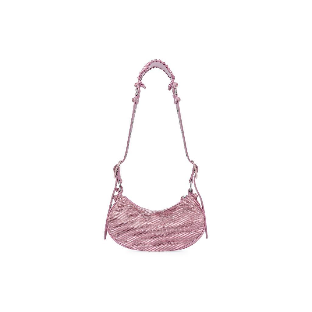 Le Cagole Shoulder Bag Xs With Rhinestones
