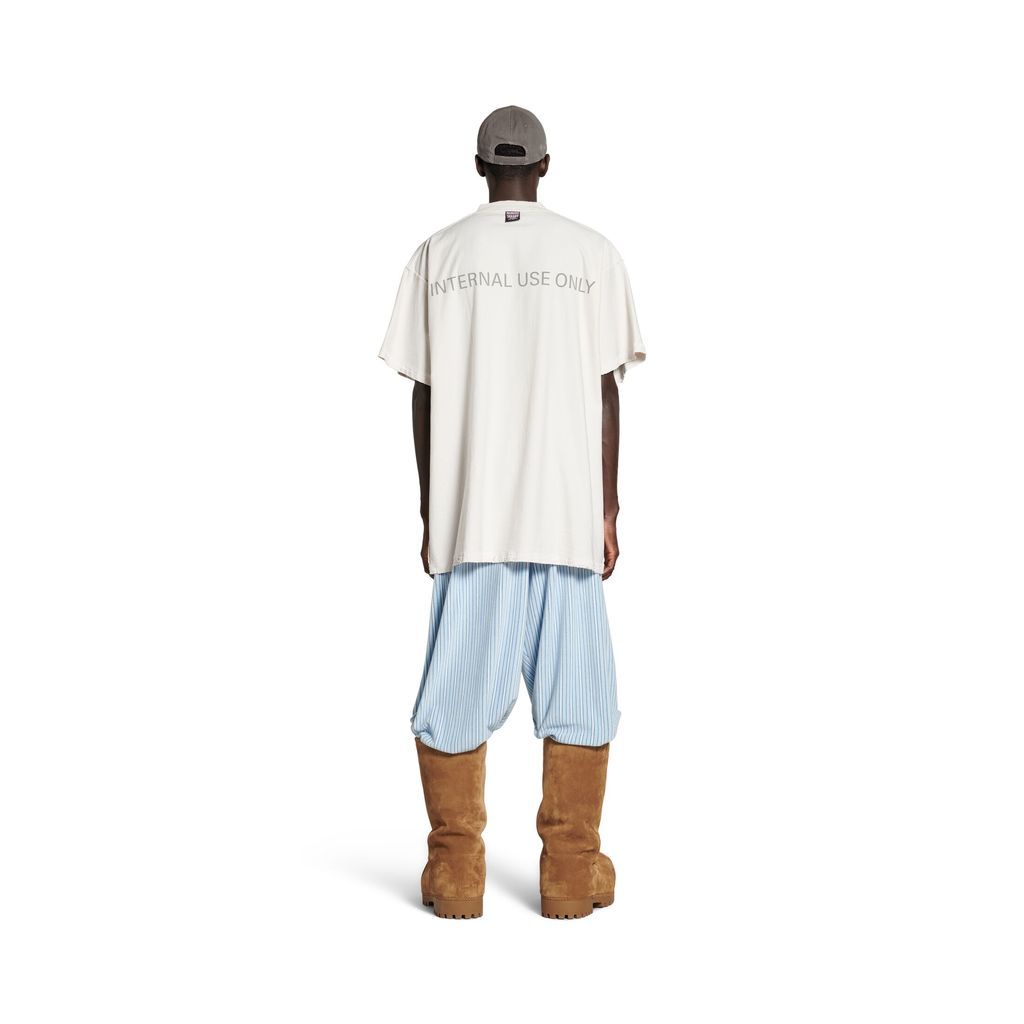 Internal Use Only Inside-Out T-Shirt Oversized