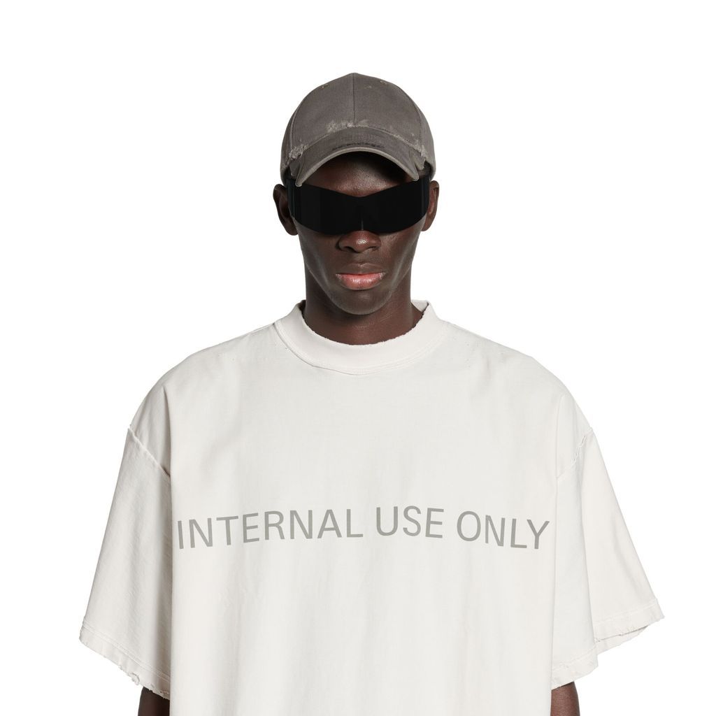 Internal Use Only Inside-Out T-Shirt Oversized