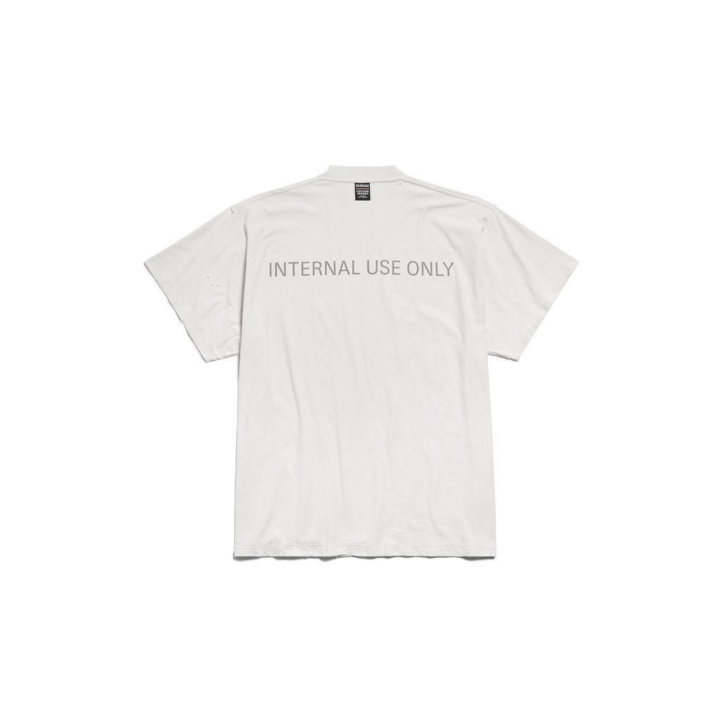 Internal Use Only Inside-Out T-Shirt Oversized