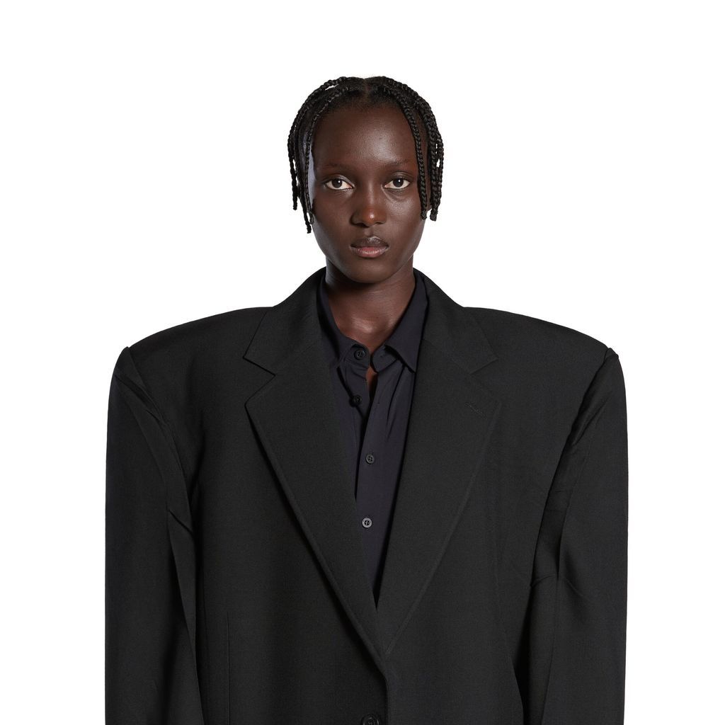 Cut Away Boxy Coat