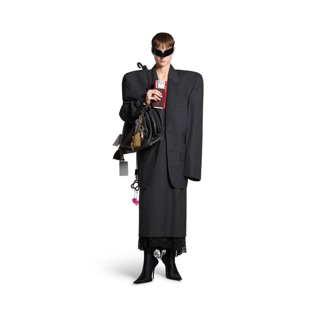 Cut Away Boxy Jacket