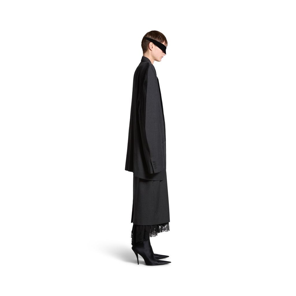 Cut Away Boxy Jacket