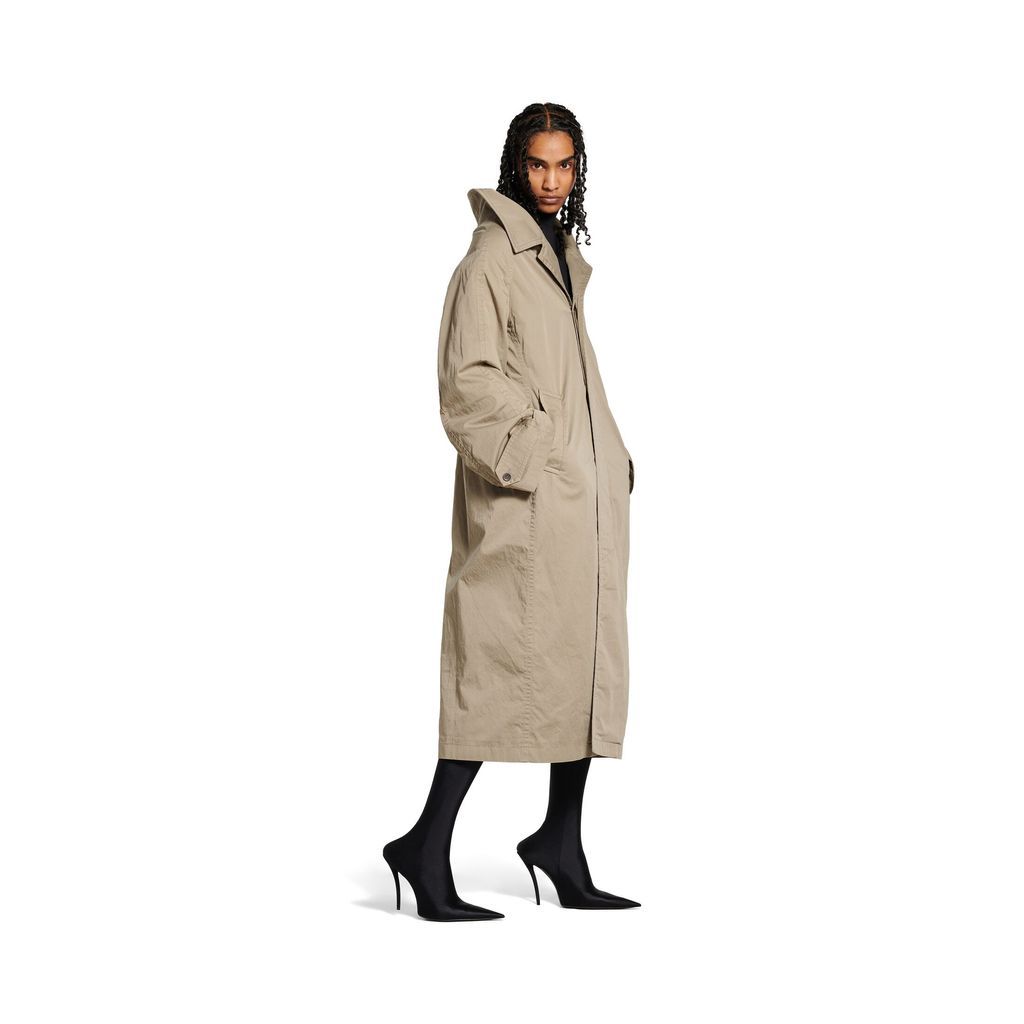 Off Shoulder Carcoat