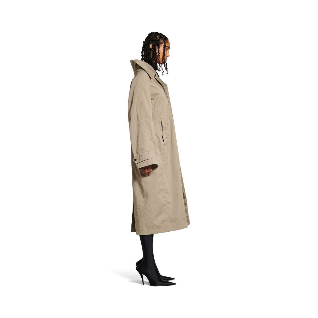 Off Shoulder Carcoat