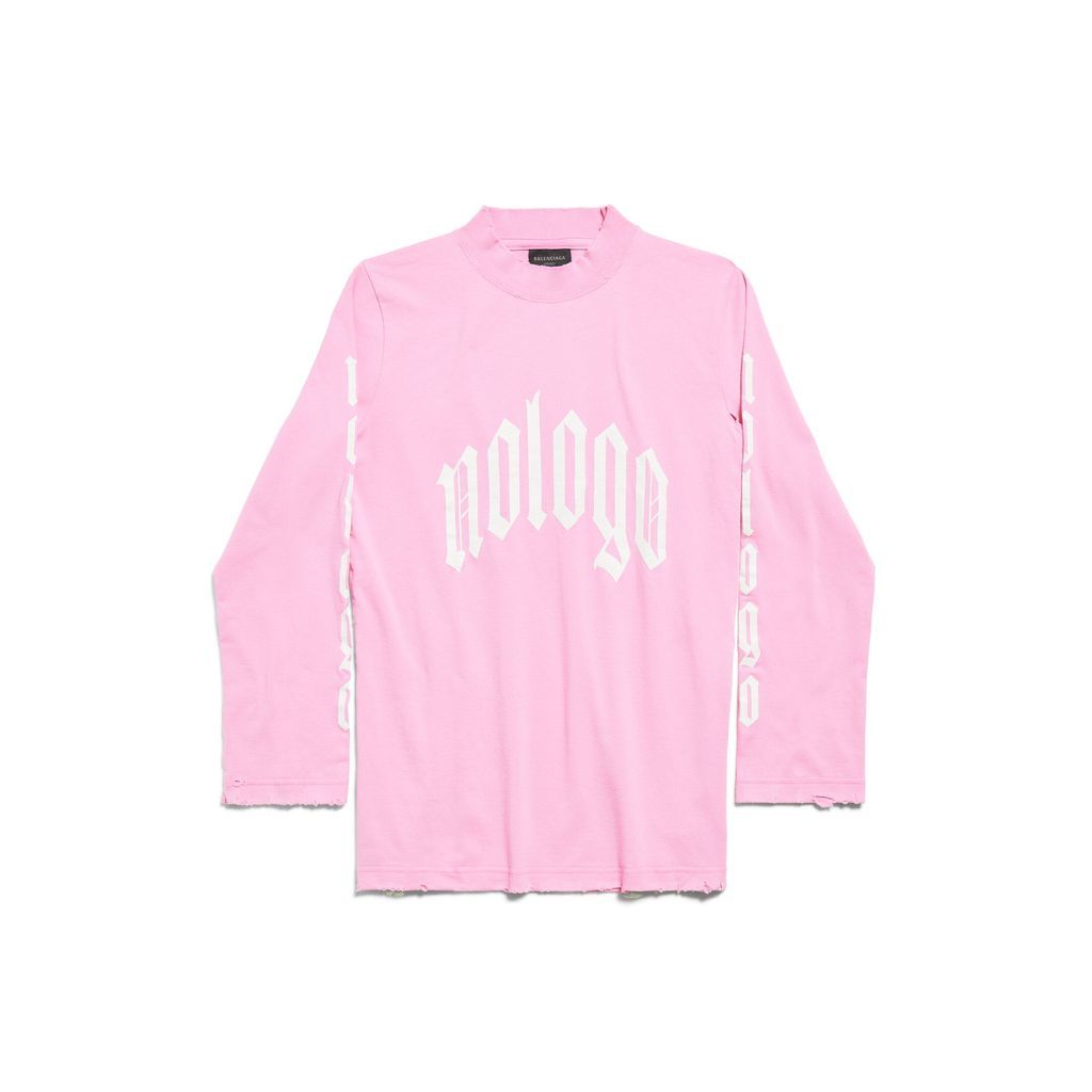 Nologo Long Sleeve T-Shirt Fitted