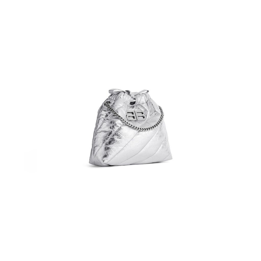 Crush XS Tote Bag Metallized Quilted