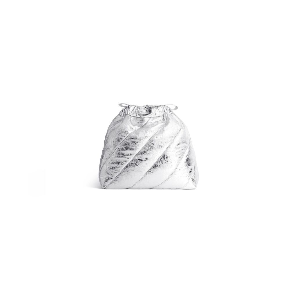 Crush XS Tote Bag Metallized Quilted