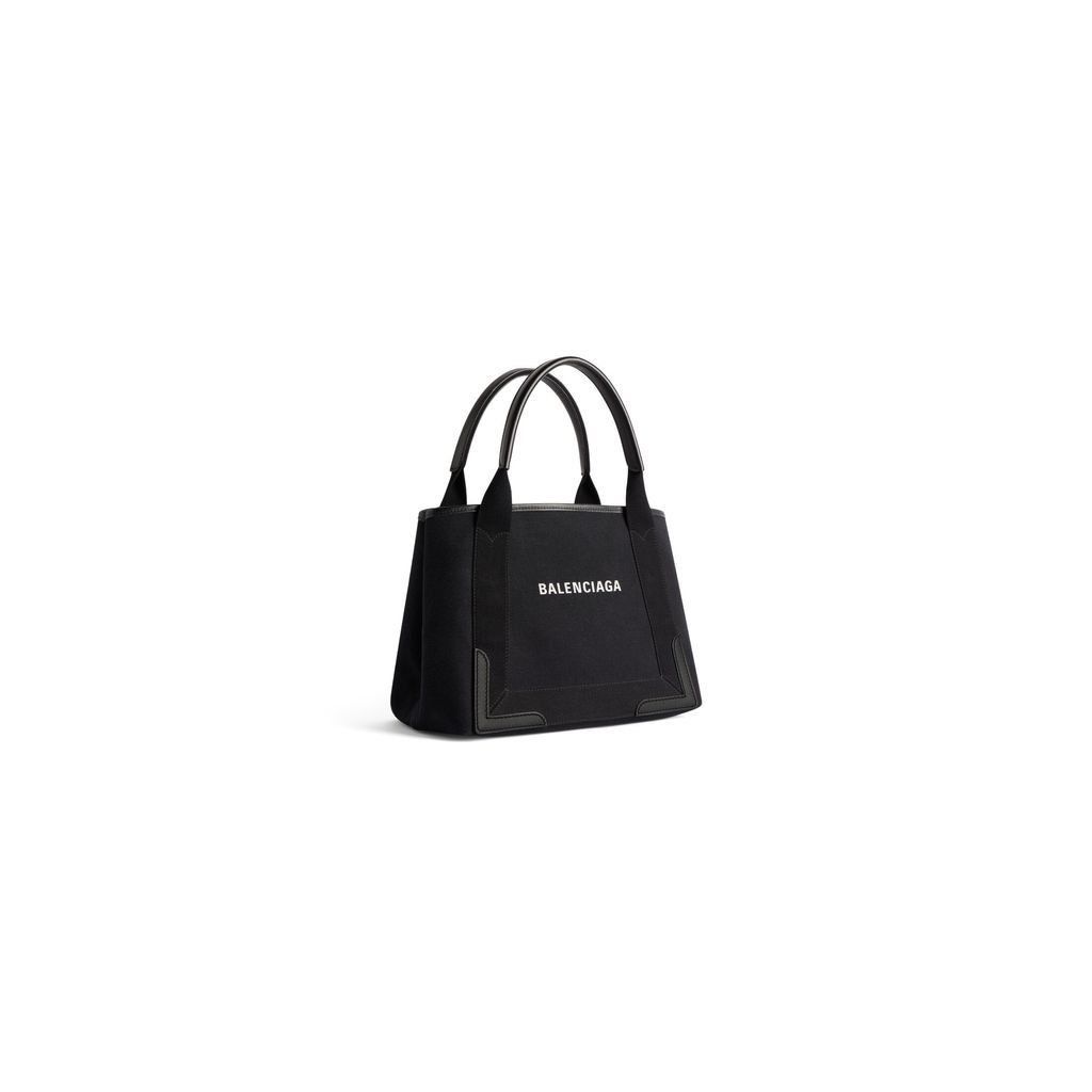 Navy Cabas Tote Bag