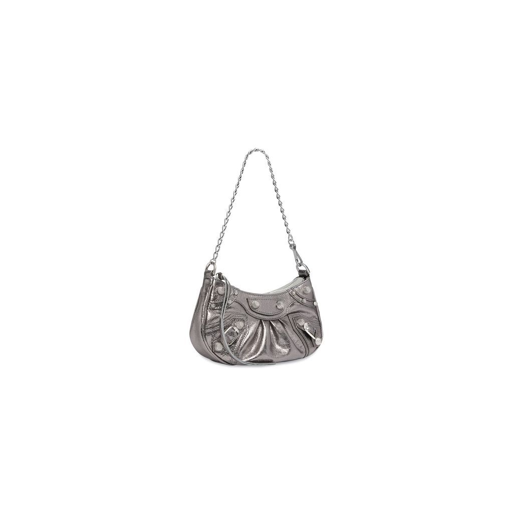 Le Cagole Mini Bag With Chain Metallized
