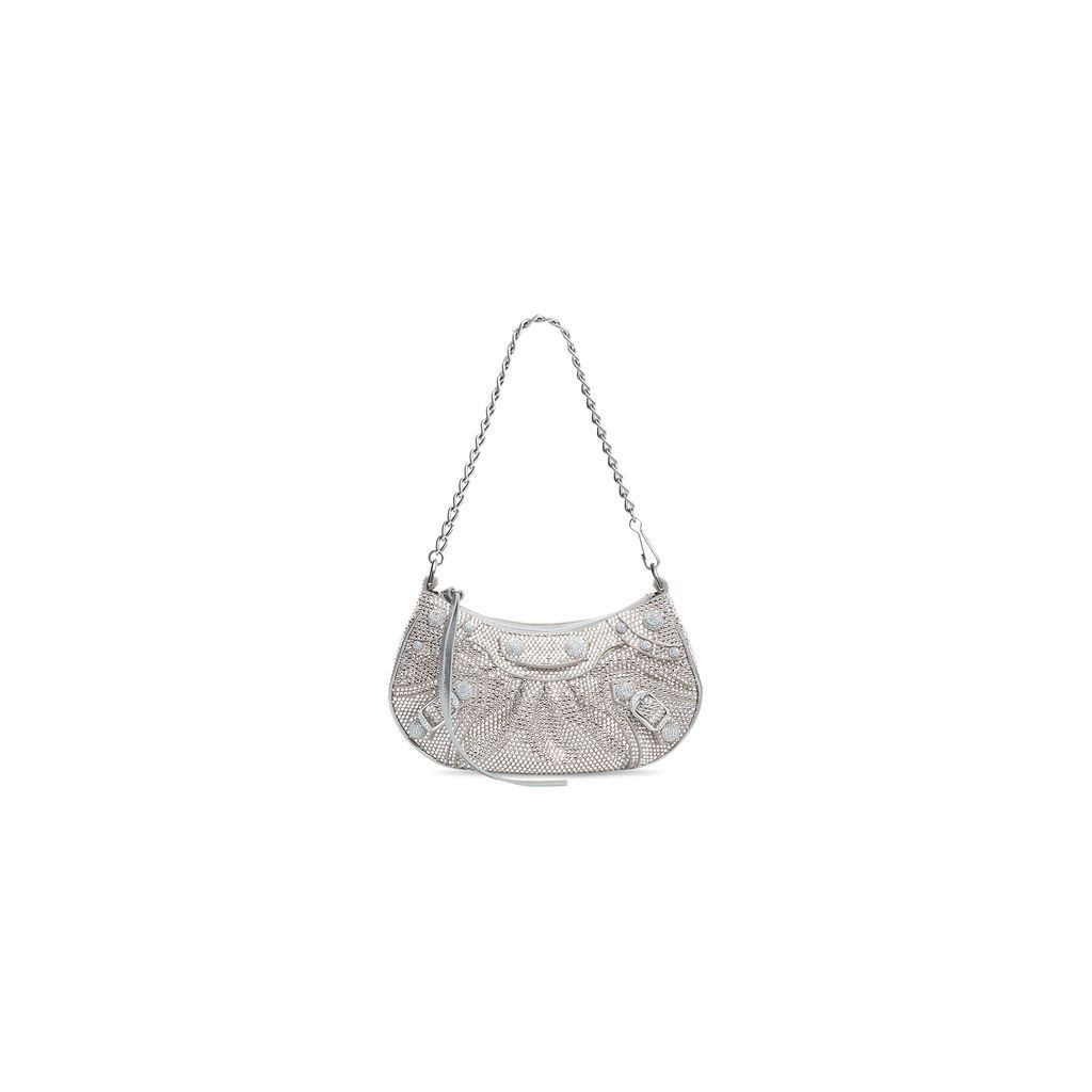 Le Cagole Mini Bag With Chain And Rhinestones