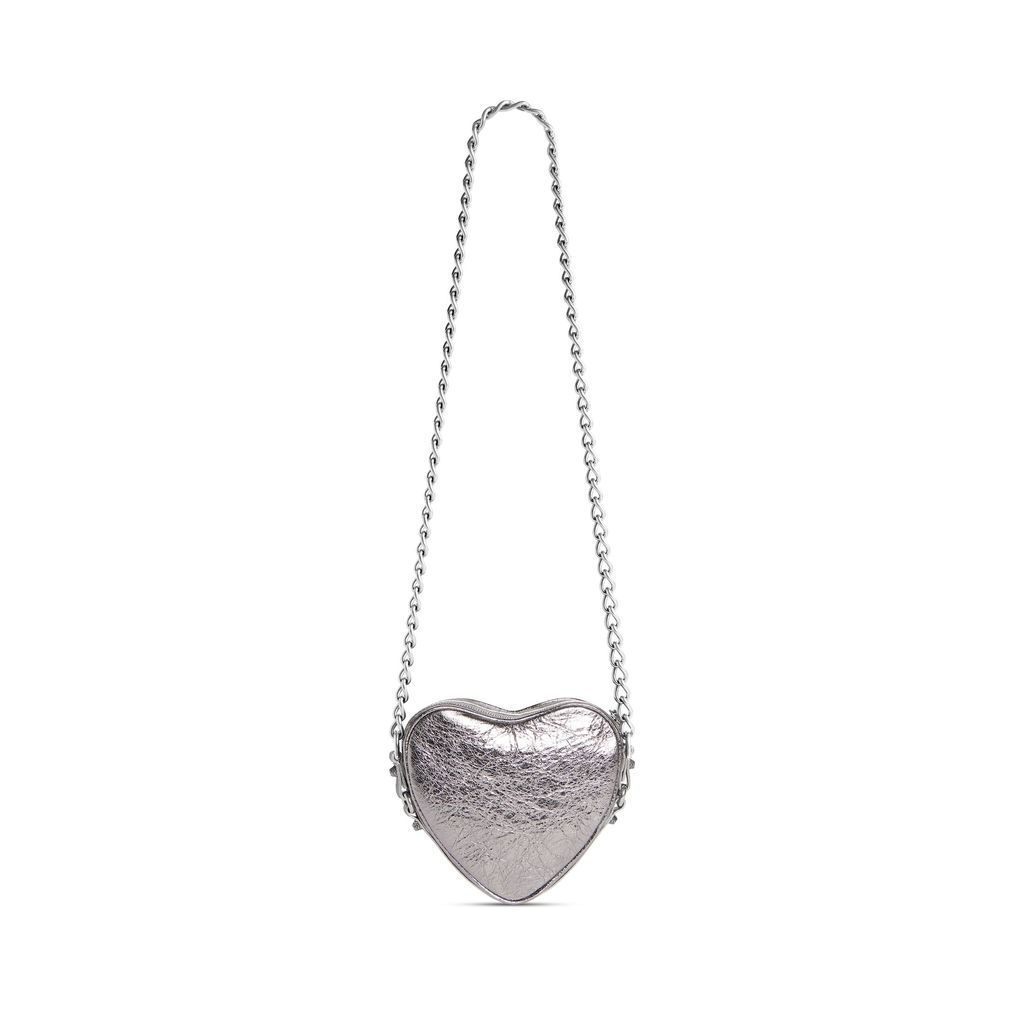 Le Cagole Heart Mini Bag Metallized