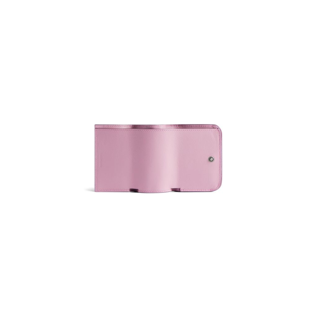 Le Cagole Mini Wallet With Leopard Print