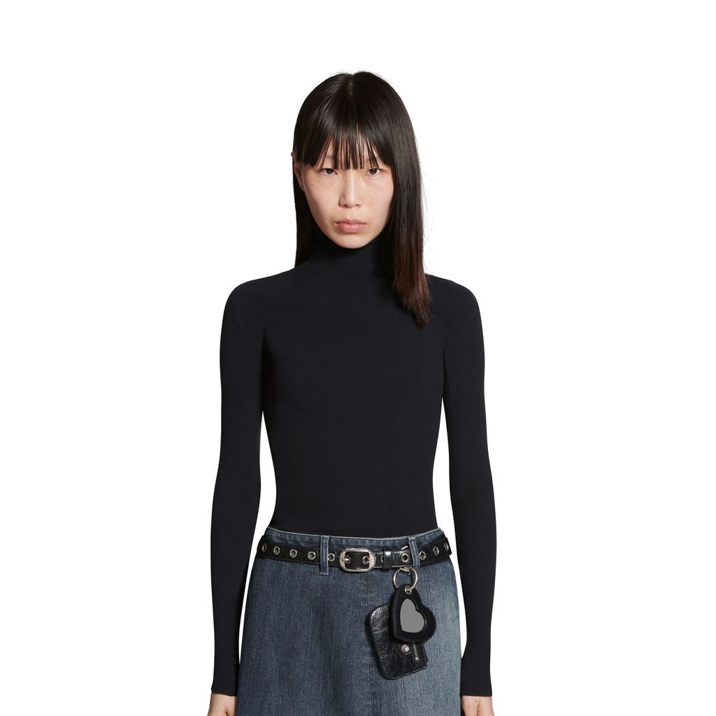 Le Cagole Charms Belt With Rhinestones