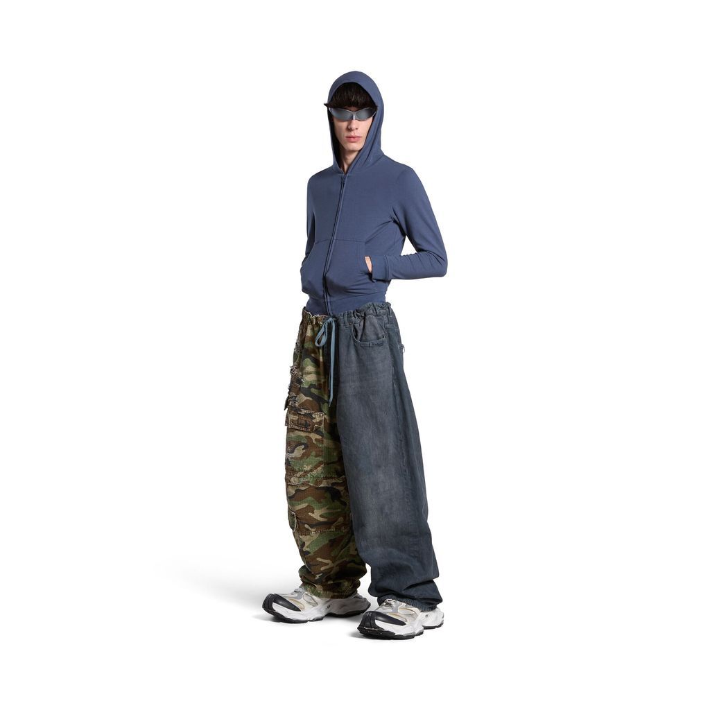 Dark Camo Hybrid Baggy Pants