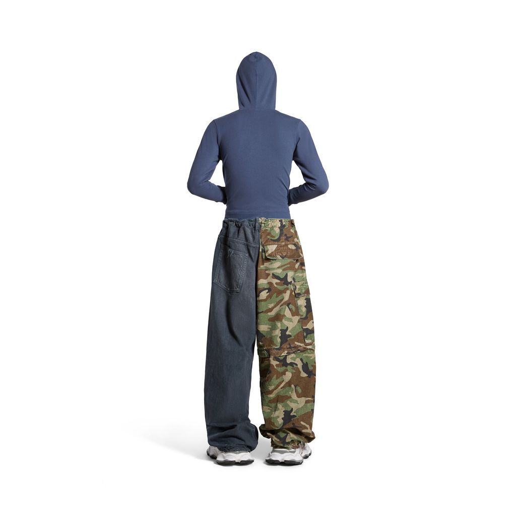 Dark Camo Hybrid Baggy Pants