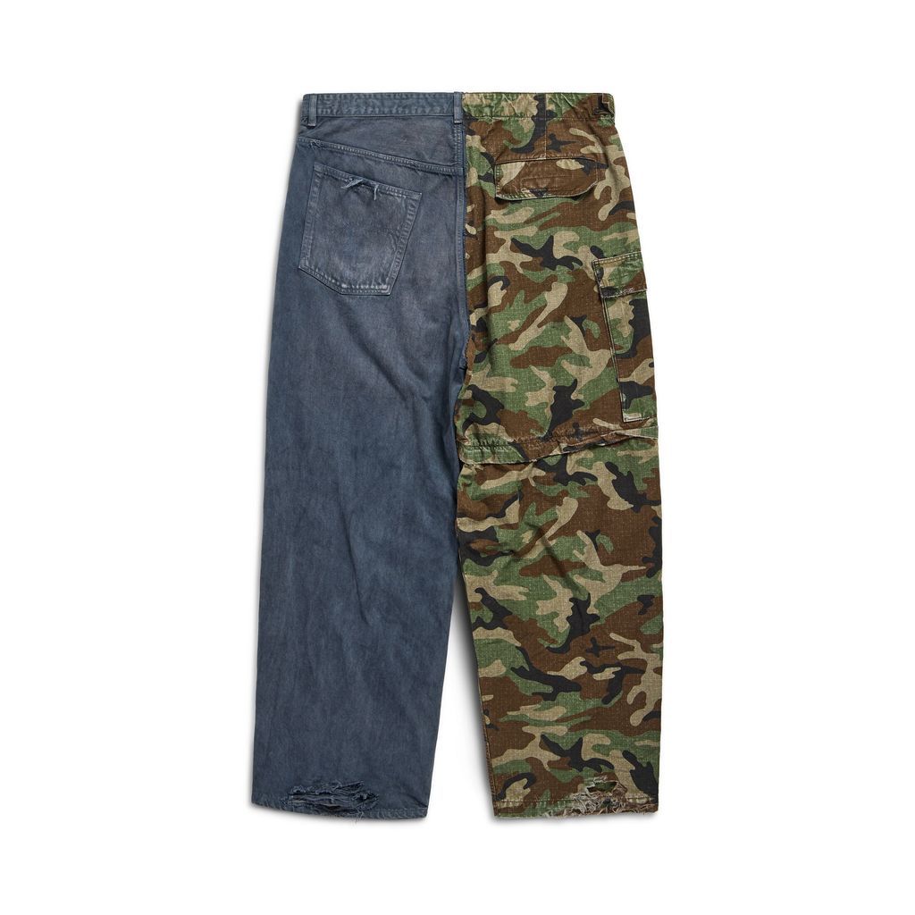 Dark Camo Hybrid Baggy Pants